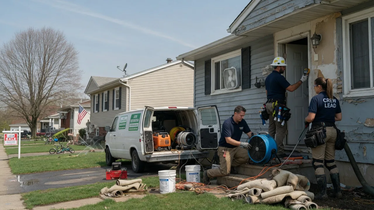 Flood Cleanup in Penryn, CA near me